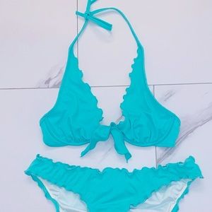 Victoria’s Secret The Ruffle Swim Top